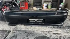 【日産純正】 S14 シルビア 後期 リア バンパー シルビア S14 リアバンパー 後期 エアロ FRP 未塗装 社外品