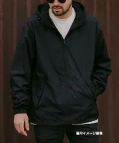 OLD UNIQLO ユニクロ ナイロンジャケット 黒 S