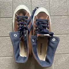 CONVERSE ハイカットスニーカー ブラウン/ネイビー
