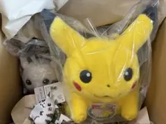【3点セット】ポケモン はじまりのピカチュウ＆おかえり！ピカチュウ ぬいぐるみ