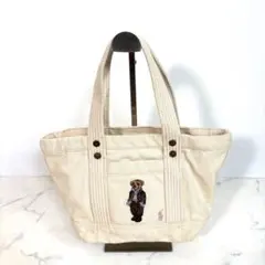 美品 ラルフローレン Poloベア スモール トートバッグ 定価2.3万円のサムネイル
