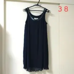 プリーツドレスワンピース