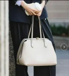 ロデスコ　ラウンドファスナートートバッグ　アーバンリサーチ