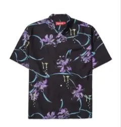 Supreme AOI Lilies S/S Shirt "Black"のサムネイル
