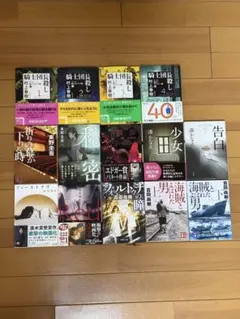 人気作家14冊セット/村上春樹・東野圭吾・湊かなえ・百田尚樹 ほか【匿名配送】