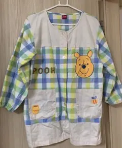 くまのプーさん　割烹着　保育士