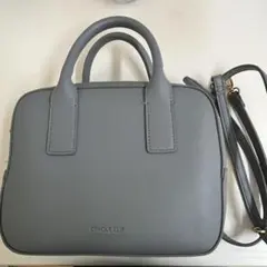 OPAQUE CLIP グレー ショルダーバッグ