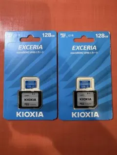 429 【新品未開封】キオクシア 128GB microSDカード 2枚セット