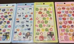 3Dステッカー　たまごっち　4枚セット