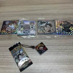 ONE PIECE にふぉるめーしょん シール 4枚セット