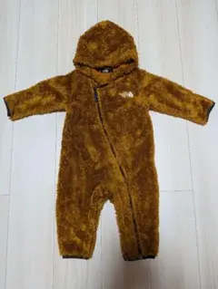 THE NORTH FACE フリースロンパース ブラウン