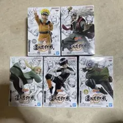 NARUTO 造形忍界大戦 5種コンプ＊商品説明必読＊
