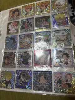 ワンピースウエハース　シール　ホロステッカー 20枚セット