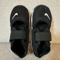 NIKE ブラック メッシュ サンダル　エアリフト14cm