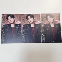 snowman 目黒蓮 SERIOUSじゃんけんカード