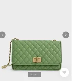 キルテッド ターンロックイブニングクラッチ