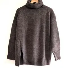 SHIPS/ タートルネックセーター ブラウン 　Mサイズ