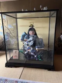 電飾付き 五月人形 京天神 天神ケース 縁起物 大型 - メルカリ