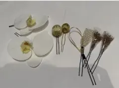 胡蝶蘭 髪飾り 和装小物 ヘアアクセサリー
