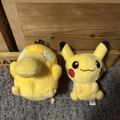 ピカチュウ コダック パモ　ぬいぐるみセット