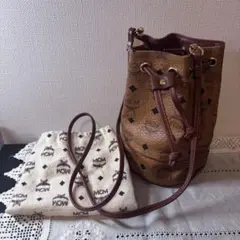 エムシーエム MCM巾着 ミニショルダーバッグ ヴィセトス エムシーエム バケツ