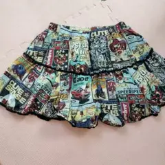 HYSTERIC MINI コミック風フリルスカートパンツ