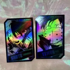 僕のヒーローアカデミア キャラクターズホロカード 轟焦凍 飯田天哉