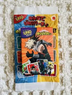 UNO ヒロアカ 爆豪勝己 ハッピーセット　僕のヒーローアカデミア　マック