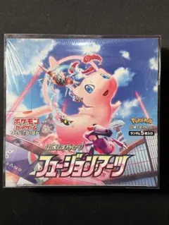 フュージョンアーツ 新品未開封、シュリンク付き ポケモンカード