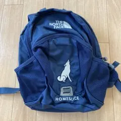 ノースフェイス　キッズリュック　ディパック　ホームスライス　ネイビー　オオカミ