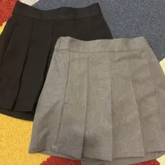 GU プリーツスカート　2点セット　130