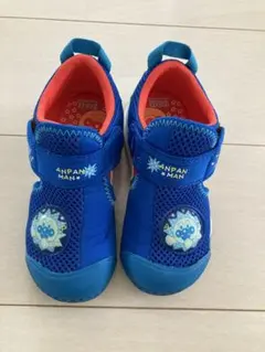 《春休みセール》ムーンスター　 アンパンマンアクアシューズブルー 17.0cm
