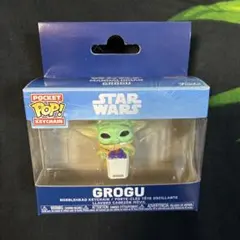 Funkoスターウォーズグローグーキーホルダーポップコーンマンダロリアンのサムネイル