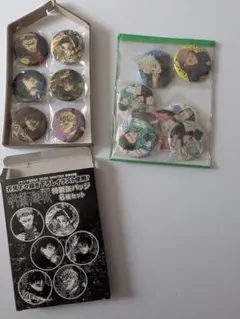 呪術廻戦　芥見下々描き下ろし　ジャンプGIGA　缶バッジ　セット