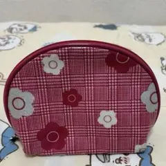 マリークワント　ポーチ　ピンク色