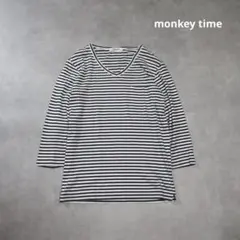 monkey time / ボーダー柄 Tシャツ カットソー トップス アローズのサムネイル