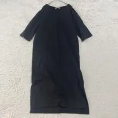 レリューム　ジャーナルスタンダード　Tシャツワンピース　ブラック　F