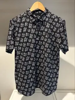 TravisMathew ポロシャツ パームツリー柄 ブラック - メルカリ