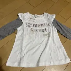 再度値下げしました！　組曲　重ね着風ロンTシャツ　120㎝　新品、未使用