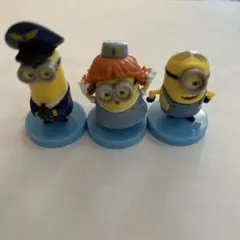 minions ミニオンズチョコエッグフィギュア 3体セット