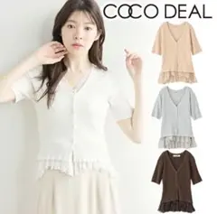 レースドッキングニット 26SS 2026春夏 新作のサムネイル