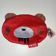 ①初音ミク×グルーミー ふわふわFACEポーチ MEIKO