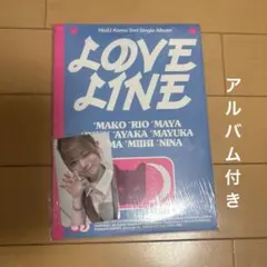 NiziU LOVE LINE リク Counting Stars トレカ