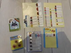 アンパンマン バイキンマン ワッペンネームシールセット