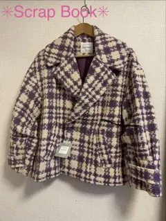 Scrap Book ⭐︎ ダブルブレストジャケット/ショートコート