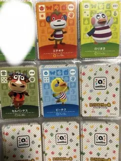 amiibo キャラクターカード 5枚セット　第4弾　⑤