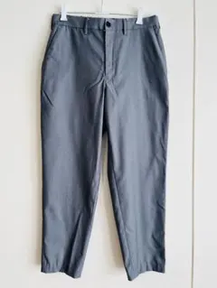 GU グレー スラックス スリムフィット