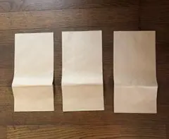 #クラフト紙袋 3セットク 無地 紙袋 ラッピング 梱包資材 ラッピング　日用品