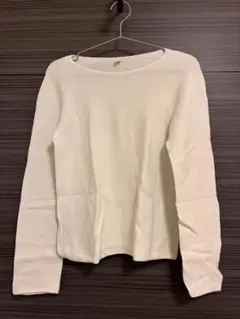 ユニクロ　3Dコットンクルーネックセーター　Sサイズ