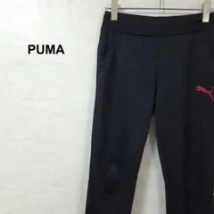 プーマ ロゴ スポーツ パンツ レギンス スパッツ トレーニング グレー